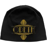 Opeth Bonnet de - art Deco Logo - Jersey Beanie - pour Unisexe - noir - Taille Standard