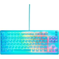 SteelSeries Apex 3 TKL - US clavier Gaming USB QWERTY Anglais américain Couleur aqua