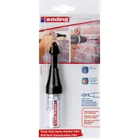 Edding ED066527 Spray De Marquage Trou Profond - E-8875 PRO Blister Noir - 1 Pièce