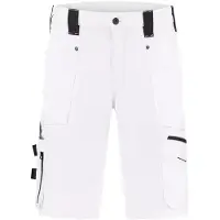 Workman 9083 STRETCH Bermuda Werkbroek P2S - Blanc / Gris - Taille 50 (34/34)