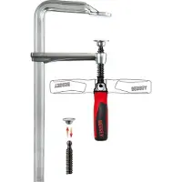 Bessey GZ3012KG, pince à colle à manche rabattable, 300/120 mm