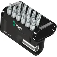 Wera Bit-Check 12 Metal 1, coffret d'embouts 12 pièces, 5057424001