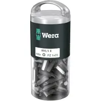 Wera 855/1 Embouts Z DIY 100, PZ 1 X 25 Mm, 100 Pièces
