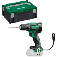 HiKOKI Perceuse visseuse à percussion 70 Nm Brushless 18 V DV18DEW2Z avec Hitcase II, sans batterie ni chargeur