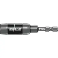 Wera 897/4 IMP R Porte-embouts Impaktor Avec Aimant Annulaire Et Jonc D’arrêt, 1/4" X 75 Mm