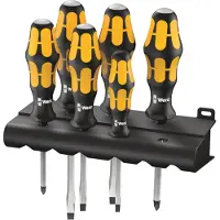 Wera Jeu De Tournevis 932/6 Kraftform Plus 6 Pièces