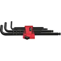 Wera 950/9 Hex-plus 6 Angle Wrench Set Rouge,Noir