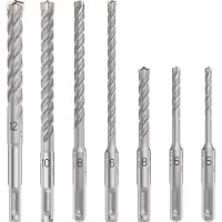 Bosch Jeu De Forets Pro Sds Plus-5x 5/6/8/6/8/10/12 Mm 7 Unités