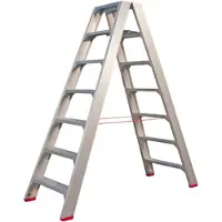 Little Jumbo 4741000207 SuperPRO Escabeau Industriel - Double - 7 Marches - 170cm