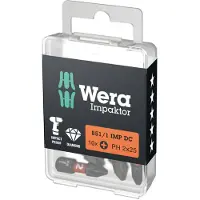 Wera Embouts 25 mm 1/4"