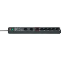 Brennenstuhl 1159490936 rallonge électrique 3 m 8 prise(s) de courant Anthracite
