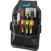 PICA Master Belt Sacoche ceinture avec marqueur pour trous profonds & marqueur permanent