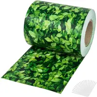 TecTake Film d'intimité pour clôture/écran de jardin - 35 mètres - 19 cm de haut - buis - 401871