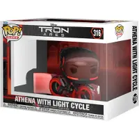 Funko POP! POP! Figurki: Tron Ares z Motocyklem wietlnym - 15 cm