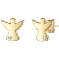 Glanzstücke Boucles d'oreilles jaune d'or