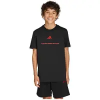 Adidas T-Shirt fonctionnel rouge / noir