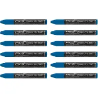 PICA 590/41 Marqueur Crayon Pro - Bleu - 12x120mm (12pcs)