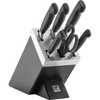 Zwilling 35145-007-0 Set 7 Knives And Scissors Noir