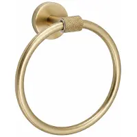 REA Porte-serviette Ring 5710 Galo Brush Gold