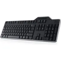Dell Tastatur KB813 Smartcard Reader USB black DE (DE, Filaire), Clavier, Noir
