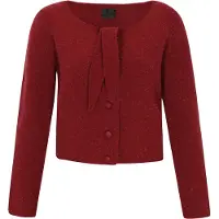 Dreimaster Klassik Cardigan bourgogne