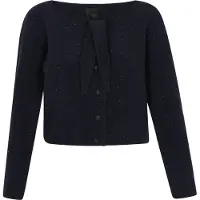 Dreimaster Klassik Cardigan bleu marine
