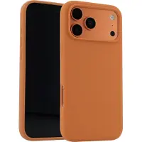 Accezz Coque Liquid Silicone avec MagSafe pour Apple iPhone 17 Pro - Orange