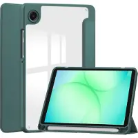 IMoshion Coque tablette rigide Trifold Samsung Galaxy Tab A11 Plus - Vert