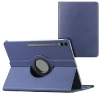 IMoshion Coque tablette rotatif à 360° Samsung Galaxy Tab S11 Ultra - Bleu foncé