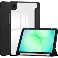 IMoshion Coque tablette rigide Trifold Samsung Galaxy Tab A11 Plus - Noir