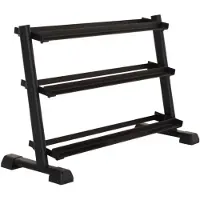 Inspire DBRHB Rack d’haltères à 3 niveaux avec cadre en acier