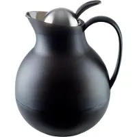 Aps Isolierkanne "ECONOMY", Carafe isotherme, Argent, Noir