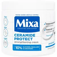 Mixa Ceramide Protect Crème hydratante pour les mains et le corps, 400ml