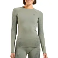 Odlo Top Performance Warm Ec Long Sleeve Base Layer Vert M Femme