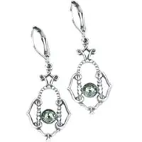 KRIKOR Boucles d'oreilles Gothic de - Waldhauch - pour Femme - couleur argent - Taille Standard