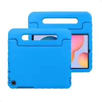 IMoshion Coque kidsproof avec poignée Samsung Galaxy Tab S6 Lite (2020/2022/2024) - Bleu