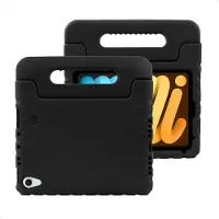 IMoshion Coque kidsproof avec poignée Apple iPad Mini 7 (2024) / iPad Mini 6 (2021) - Noir