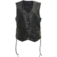MAURITIUS Veste Sans Manches de - CXNalynn - M - 4XL - pour Femme - noir - Taille M