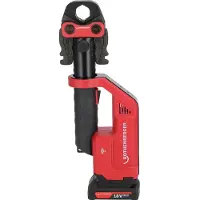 Rothenberger Compresseur à batterie. ROMAX Compact III SET SV AMP 19 kN 15-28mm Mâchoires de sertissage,1X2Ah,UE (Presse à tube)