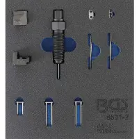Bgs Garniture pour servante d'atelier 1/6 : jeu complémentaire pour riveteuse pour chaîne de(art. 8501) convient pour axes de chaîne de 3 mm - 8501-2