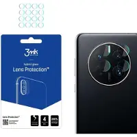 3MK Lens Protect Huawei Mate 50 Pro Ochrona na obiektyw aparatu 4szt (1 pcs, Huawei Mate 50 Pro), Téléphone portable : film de protection, Gris