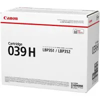 Canon 039H BK - Noir - Toner - Grande capacité