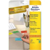 Avery L6033 Étiquettes Abziehbare