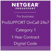 Netgear ProSupport OnCall 24x7 Category 1 - Support technique - support téléphonique - 1 année - 24x7 - pour ReadyNAS 102| 104