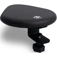R-Go Tools Accoudoir R-Go split, accoudoir ergonomique en deux parties, réglable, symétrique, avec softfoam, noir