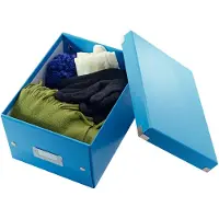 Leitz Boite de rangement Click & Store WOW, DIN A5, bleu