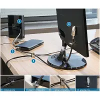 Kensington Desktop & Peripherals Locking Kit 2.0 Padlock Noir