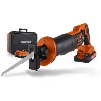 Powerplus Sable Saw 20v Orange One Size / EU Plug 220V