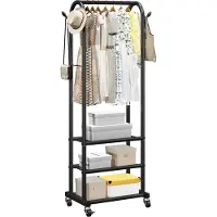Vevor Portant à vêtements avec roulettes