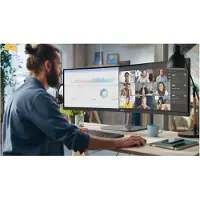 Philips 49B2U6900CH/00 écran plat de PC 124 cm (48.8") 5120 x 1440 pixels Dual QHD LCD Noir